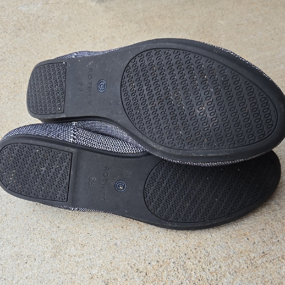 Rothy's Women's Black and Blue Flats - Picture 8 of 11